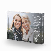 引用文は繊細な花の母の日をオーバーレイ フォトブロック (右)