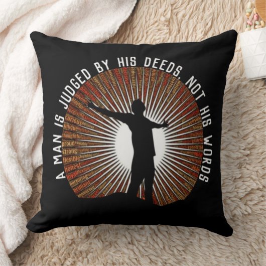 引用文は言行によって裁かれず クッション (ブランケット)