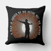 引用文は言行によって裁かれず クッション (正面)