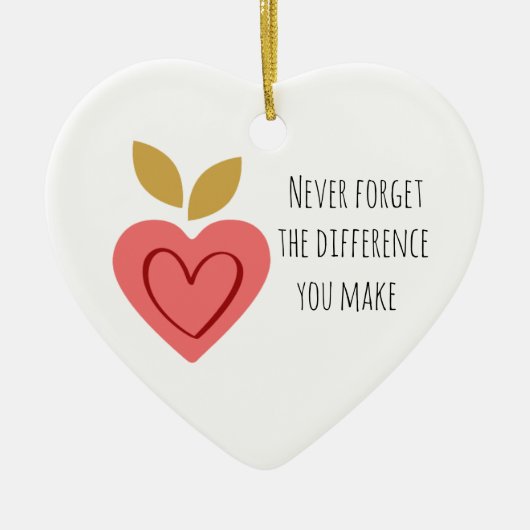 引用文やる気を起こさせるのクリスマス家族の写真 セラミックオーナメント (正面)