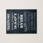 引用文やる気を起こさせるの主張 ジグソーパズル (横)