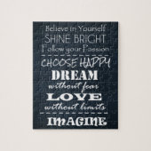 引用文やる気を起こさせるの主張 ジグソーパズル (縦)