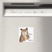 引用文やる気を起こさせるの姿勢はフクロウの全てだ マグネット (インサイチュ (食洗機))