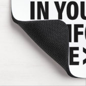 引用文やる気を起こさせるアートドリームズファクショナル引用文 マウスパッド (コーナー)