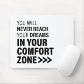 引用文やる気を起こさせるアートドリームズファクショナル引用文 マウスパッド (マウス)