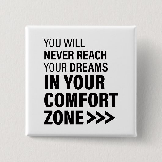 引用文やる気を起こさせるアートドリームズファクショナル引用文 缶バッジ (正面)