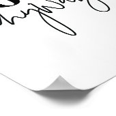 引用文やる気を起こさせるアートポスター |とにかく実行する ポスター (角)