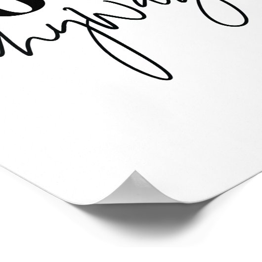 引用文やる気を起こさせるアートポスター |とにかく実行する ポスター (角)