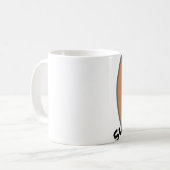 引用文やる気を起こさせるカップ コーヒーマグカップ (正面左)