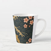 引用文やる気を起こさせるコーヒーマグ カフェラテマグ (右)