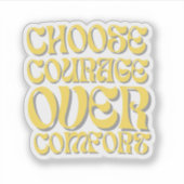 引用文やる気を起こさせるシール シール (正面)