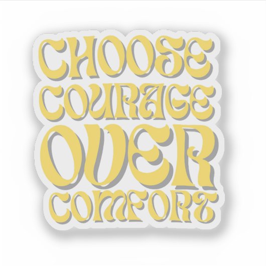 引用文やる気を起こさせるシール シール (正面)