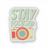 引用文やる気を起こさせるシール シール (正面)