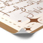 引用文やる気を起こさせるタイポグラフィファミリーピースラブ ポスター (角)