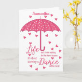 引用文やる気を起こさせるダンス カード (黄色い花)