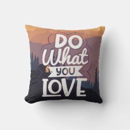 引用文やる気を起こさせるデザイン好きなことをする クッション