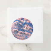 引用文やる気を起こさせるバイブル聖句パステルピンククラウド フェイバータグ (インサイチュ)