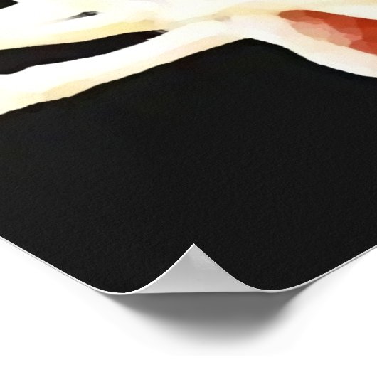 引用文やる気を起こさせるバスケットボールショットアートポスター ポスター (角)