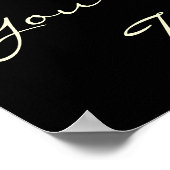 引用文やる気を起こさせるバスケットボールドアヴィンテージセピア ポスター (角)