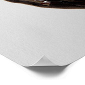 引用文やる気を起こさせるプリントのポスターのマット ポスター (角)