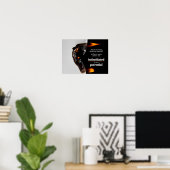 引用文やる気を起こさせるプリントのポスターのマット ポスター (ホームオフィス)