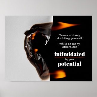 引用文やる気を起こさせるプリントのポスターのマット ポスター