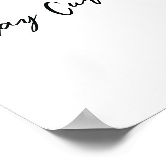 引用文やる気を起こさせるポスター、ウォールアートステイ好奇心 ポスター (角)