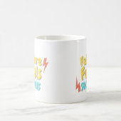 引用文やる気を起こさせるマグ コーヒーマグカップ (中央)