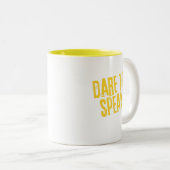 引用文やる気を起こさせるマグ ツートーンマグカップ (正面右)