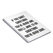 引用文やる気を起こさせるミニマシンプルリストのデイブ・ラムジー ノートブック (右側)