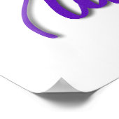 引用文やる気を起こさせるレインボー ポスター (角)