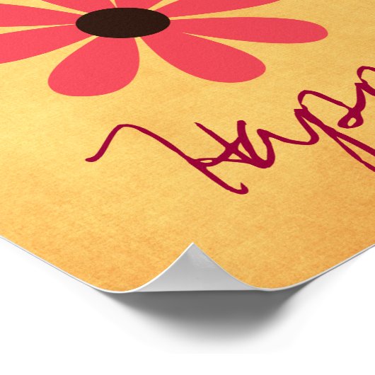 引用文やる気を起こさせる選択ハッピーポスター ポスター (角)