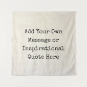 引用文やる気を起こさせる,名前,歌詞が自分の名前に タペストリー (正面)