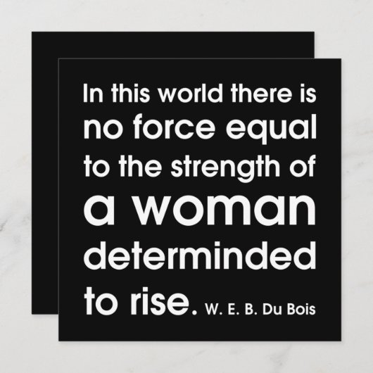 引用文やる気を起こさせる～ 招待状 (正面/裏面)