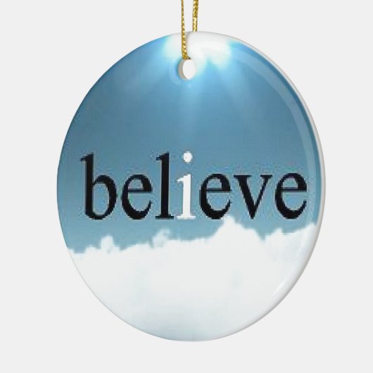 引用文を信じて下さい セラミックオーナメント (左)