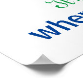 引用文を失っても終わりではないやる気を起こさせる ポスター (角)