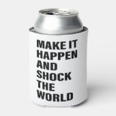 引用文アートの成功の人生のヒントやる気を起こさせるアートワード 缶クーラー (缶正面)