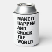 引用文アートの成功の人生のヒントやる気を起こさせるアートワード 缶クーラー (缶裏面)