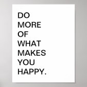 引用文アートプリントタイポグラフィ引用文ポスター ポスター (正面)