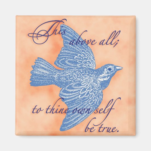 引用文アートマグネット（デジタル工芸品） マグネット (正面)