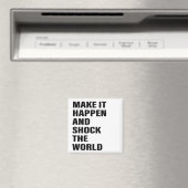 引用文アート成功ライフのヒント単語文字アート マグネット (インサイチュ (食洗機))