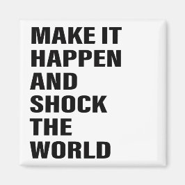 引用文アート成功ライフのヒント単語文字アート マグネット