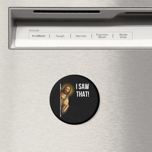 引用文イエスミーム私はそのクリスチャンを見た マグネット (インサイチュ (食洗機))