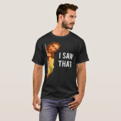 引用文イエスミーム私はそのクリスチャンを見た Tシャツ (正面フル)