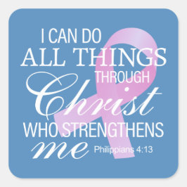 引用文インスパイア乳がん認識度 |ステッカー スクエアシール