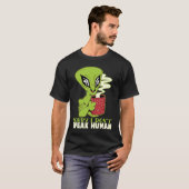 引用文エイリアンSF Ufoは人間ではない話 Tシャツ (正面フル)