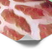 引用文エメ感動的ルソンベ間抜けおもしろいキリン ポスター (角)