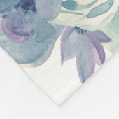 引用文エレガントフローラおばあちゃんNana from Grandkids フリースブランケット (角)