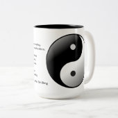 引用文オン暗闇からタオザチング ツートーンマグカップ (正面右)