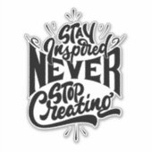 引用文カスタムカットビニールシール シール (正面)